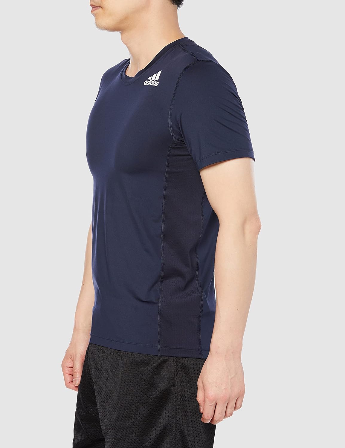 Мужская футболка adidas Techfit с коротким рукавом (47891) — фото 3