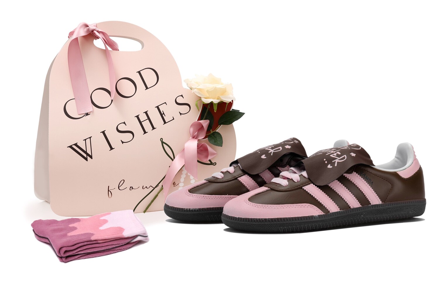 

Adidas originals Samba Series Обувь для скейтбординга унисекс, Pink