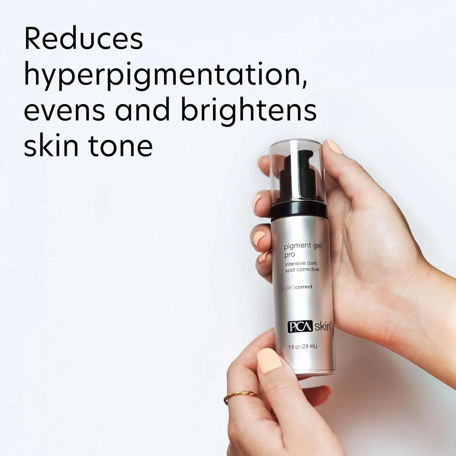 PCA SKIN Pigment Gel Pro Dark Spot Corrector, осветляющая сыворотка от пигментных пятен, помогает уменьшить видимые коричневые пятна, эффективна для всех типов и оттенков кожи. 29,6 мл (1 шт.) — фото 2