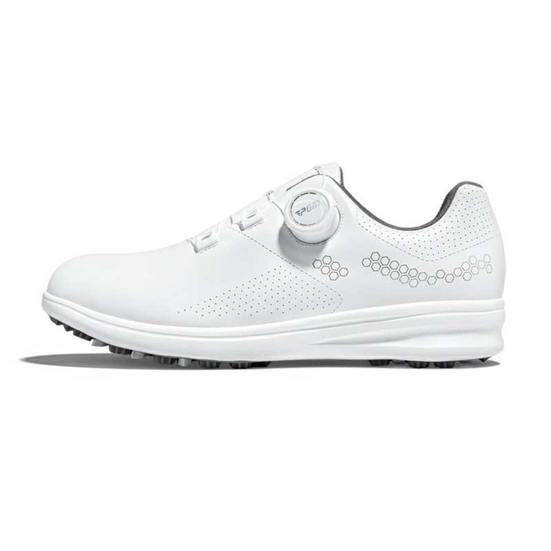 Женские гольф-туфли Low Top Белый PGM, Бело-розовые
