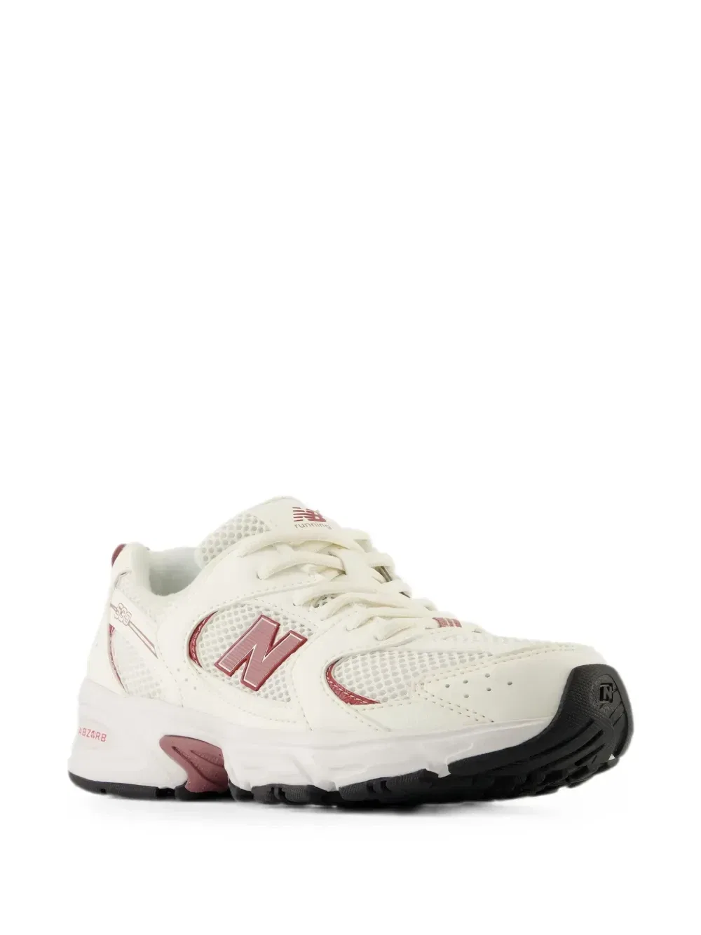 Кроссовки 530 на резинке-шнуровке New Balance Kids, белый