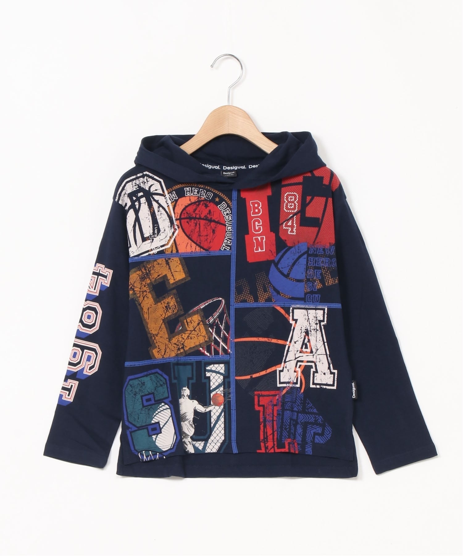 Футболка с длинным рукавом "Друзья Микки" Desigual, Blue/5001 — фото 3