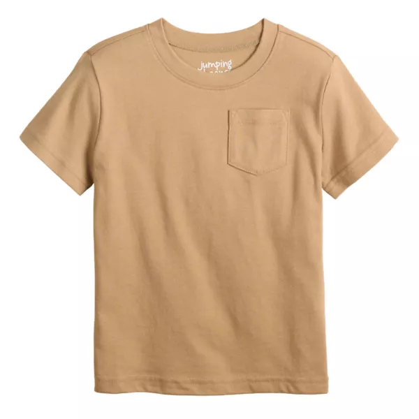 

Футболка с карманом для мальчиков Baby & Toddler Jumping Beans, цвет brighton beige