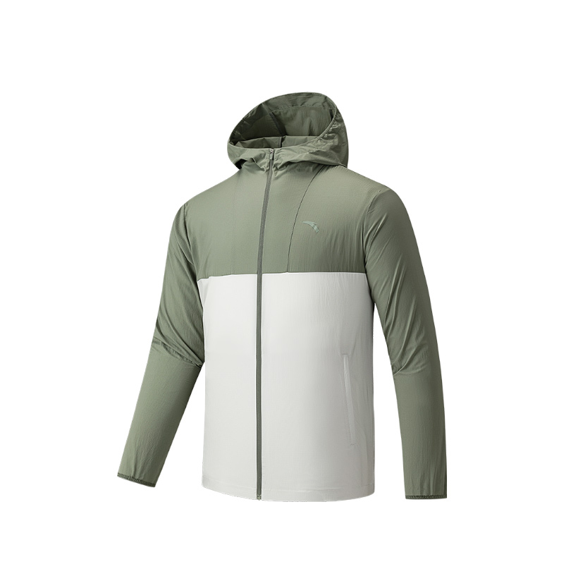 

ANTA Мужская зеленая одежда с защитой от ультрафиолета, Green