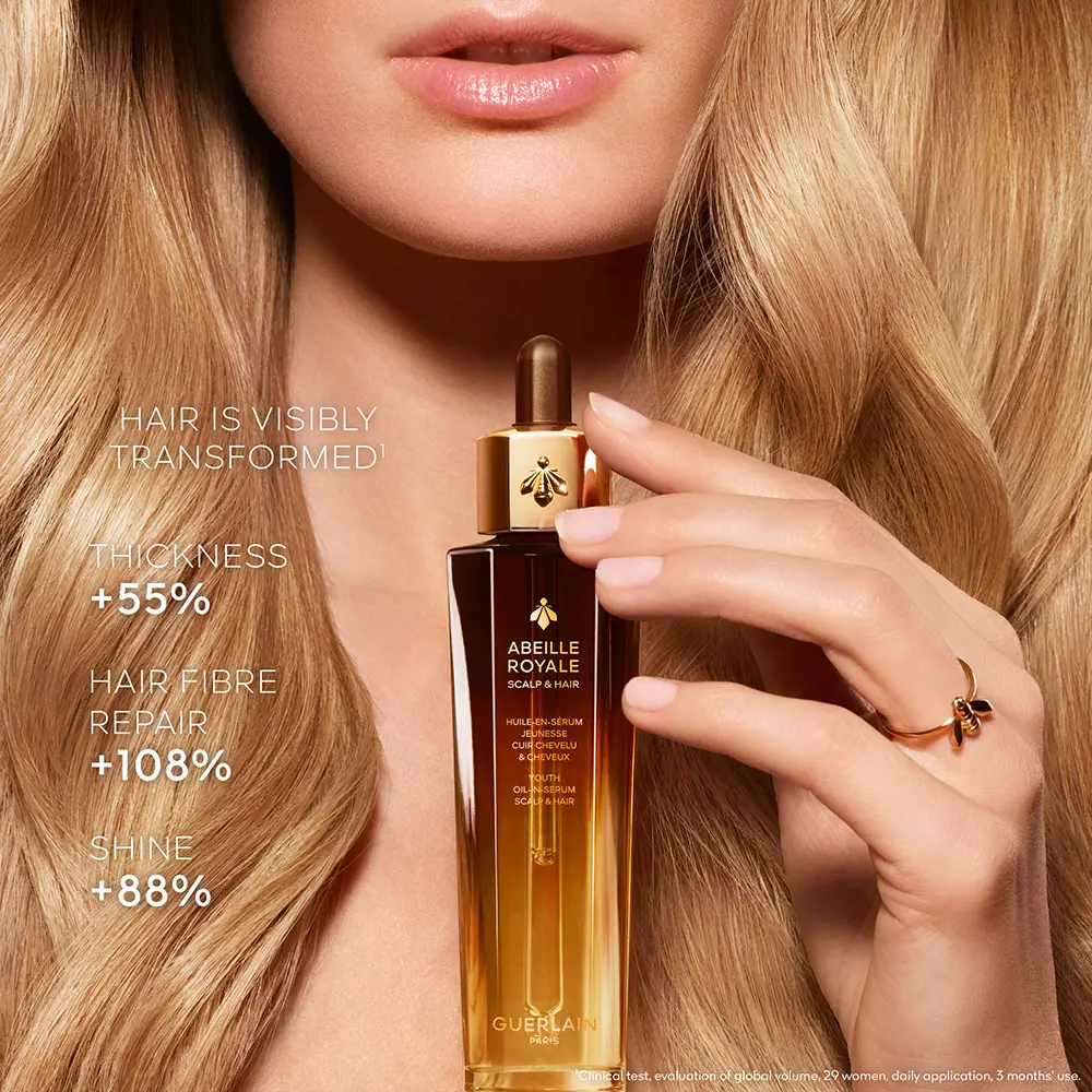Сыворотка для кожи головы и волос Guerlain Abeille Royale, 50 мл — фото 4