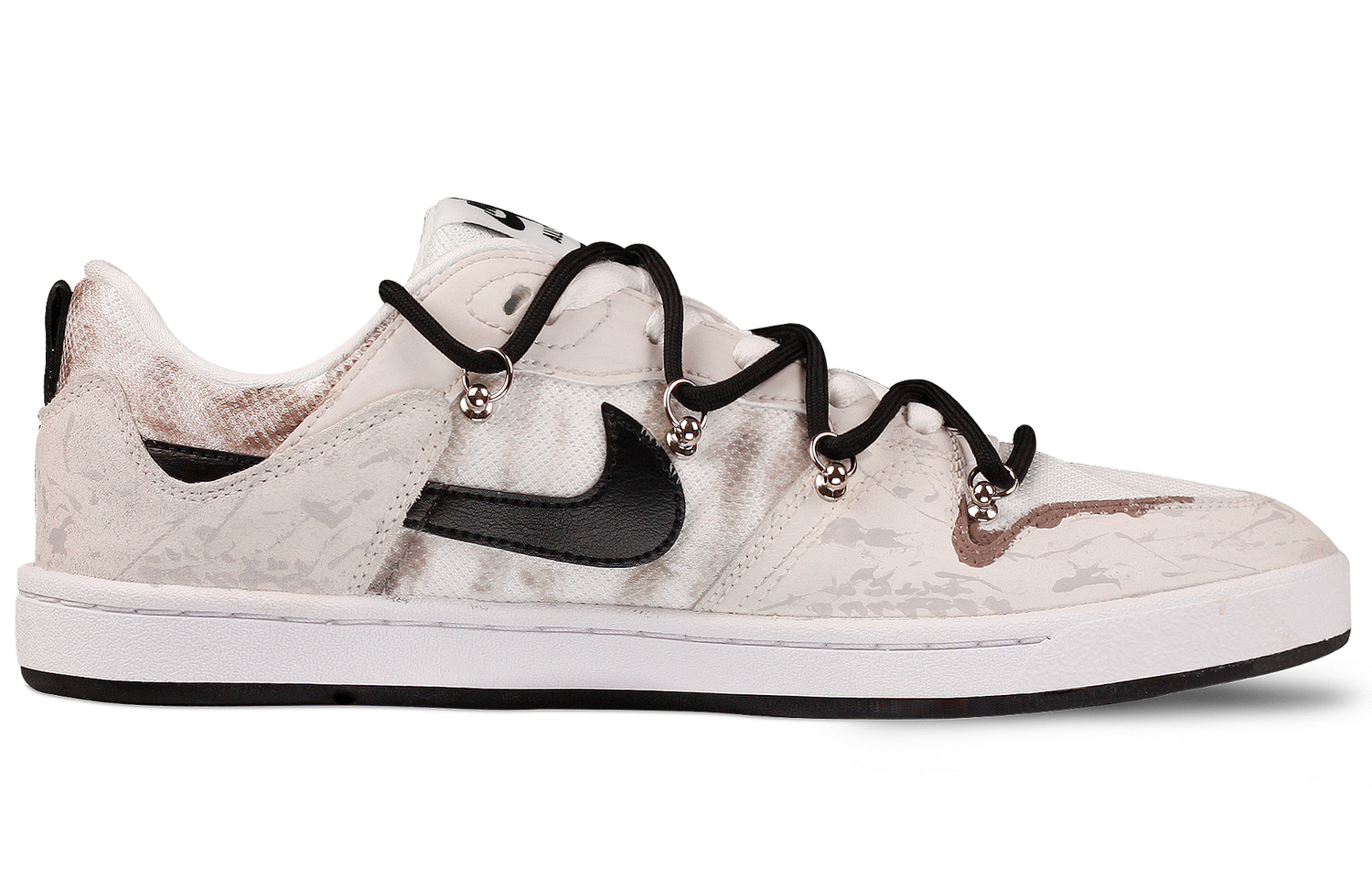 Nike SB Alleyoop Антискользящие Износостойкие Низкие Кроссовки для Скейтбординга Мужские Бежево-Желтые — фото 3