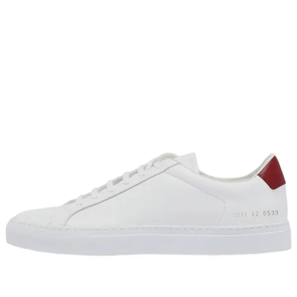 

Кроссовки achilles low 'white red' Common Projects, белый