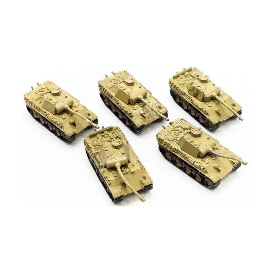 

Коллекция Пантер №6, WWII Micro Armour - Germany - Loose Miniatures (1:285)