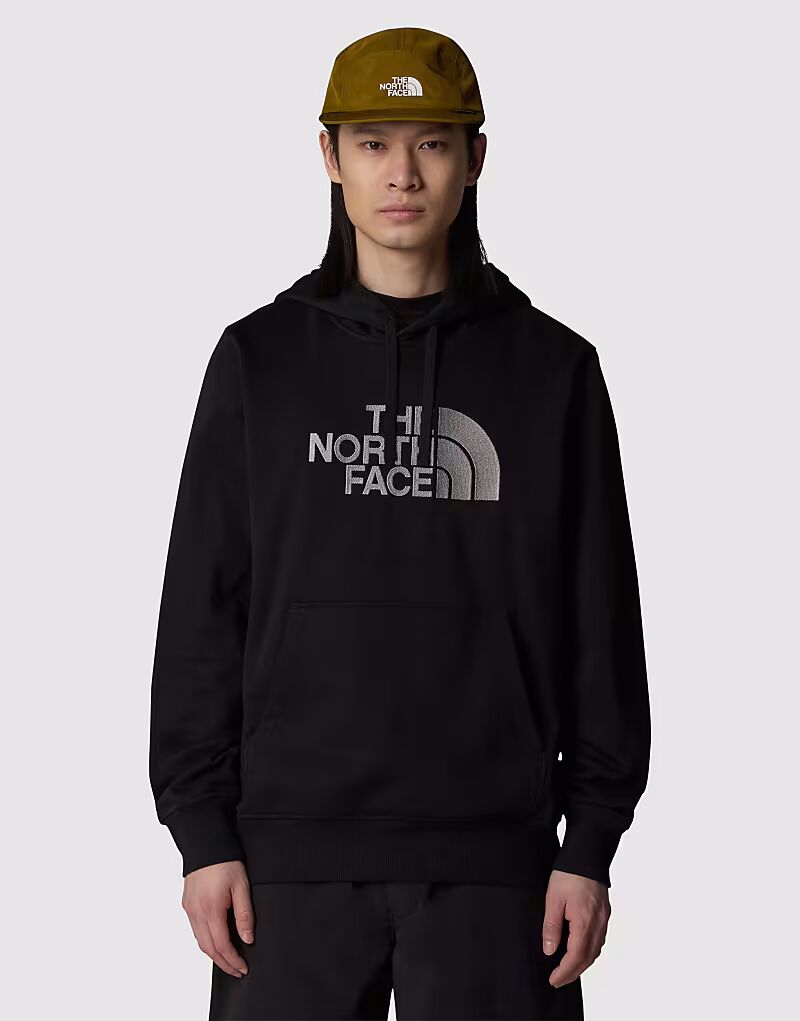 

Толстовка с капюшоном The North Face Drew Peak в черном цвете