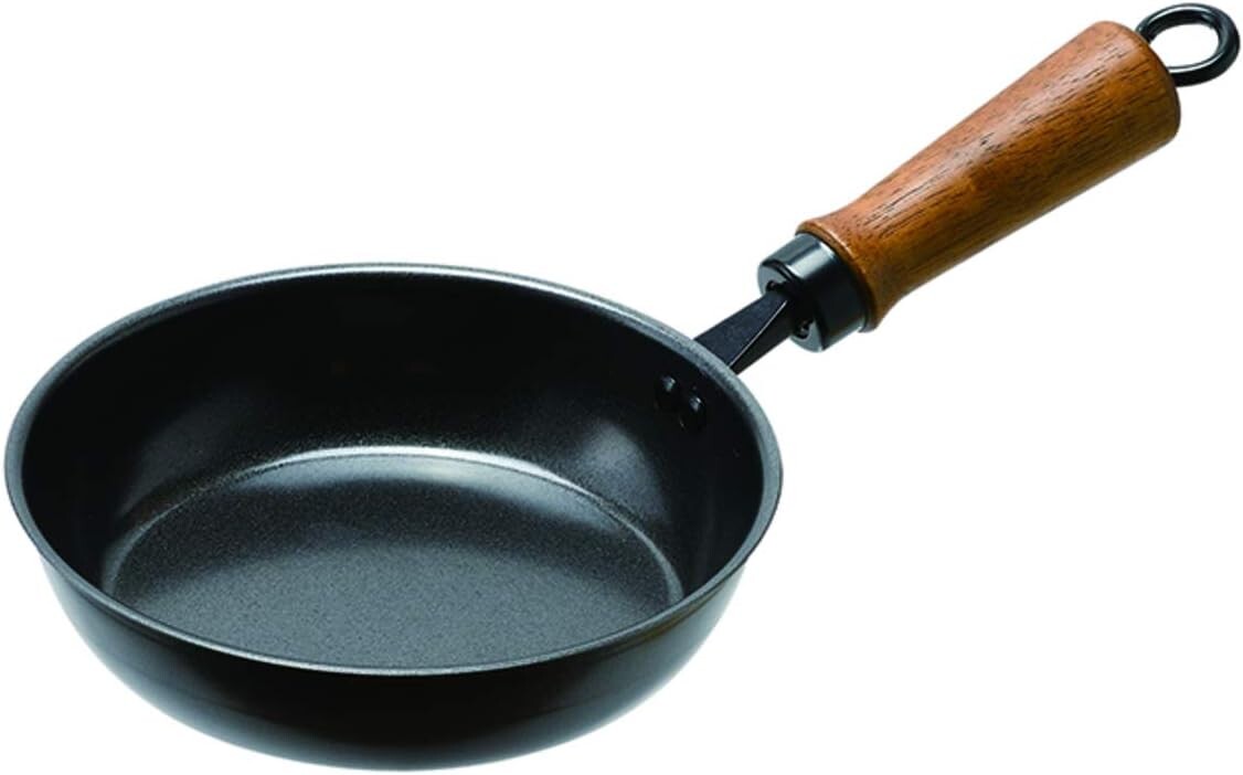 

Железная сковорода Pearl Metal HB-5426, 6,3 дюйма (16 см), миниатюрная, Black (Black 19-3911Tcx)