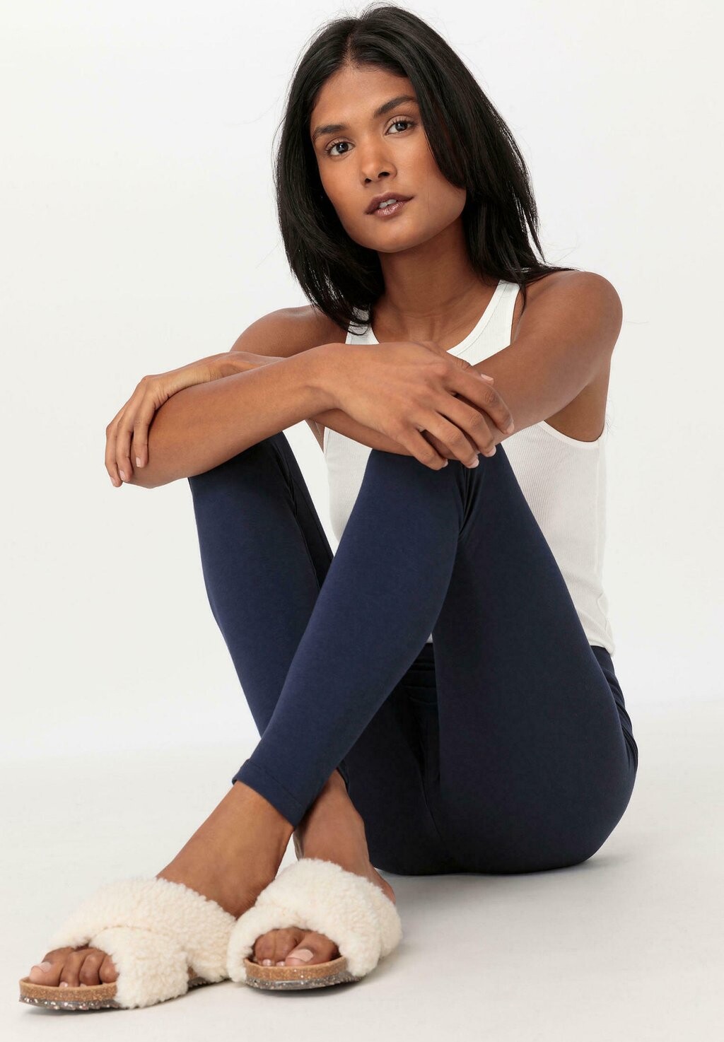 

Леггинсы BASIC Leggings hessnatur, синий