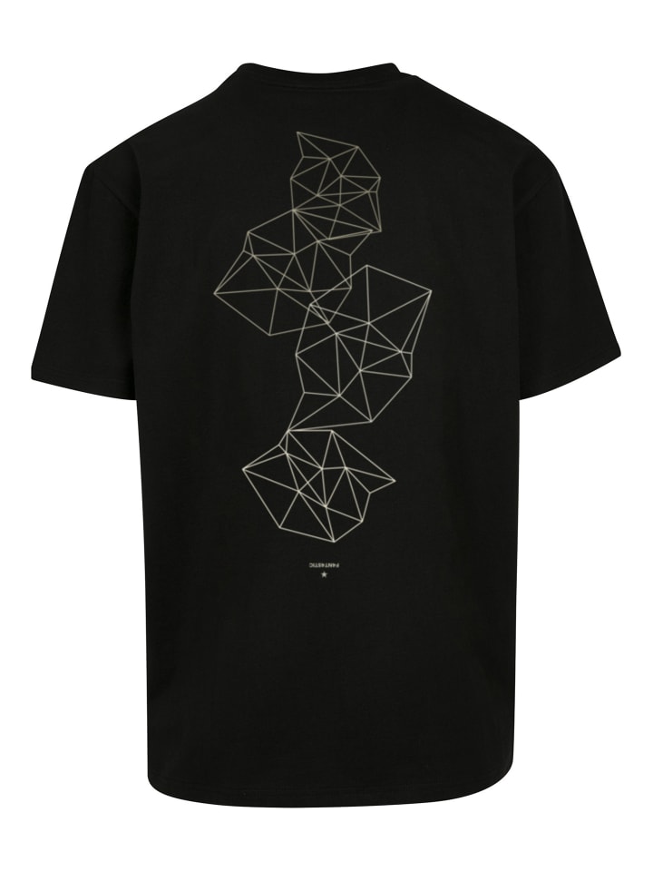 

Футболка большого размера с геометрическим абстрактным принтом черного цвета F4NT4STIC, Черный, Футболка большого размера с геометрическим абстрактным принтом черного цвета F4NT4STIC