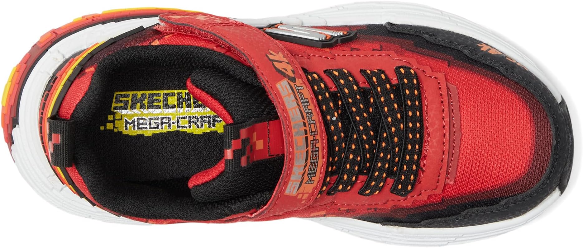 Кроссовки SKECHERS KIDS  Mega-Craft 4K 402160L, Red/Black — фото 2