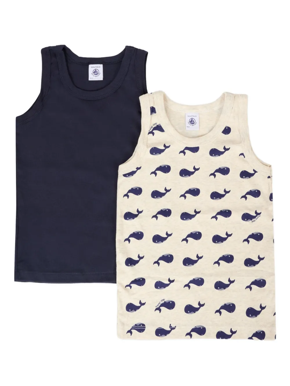 

Комплект из двух жилетов Petit Bateau, синий
