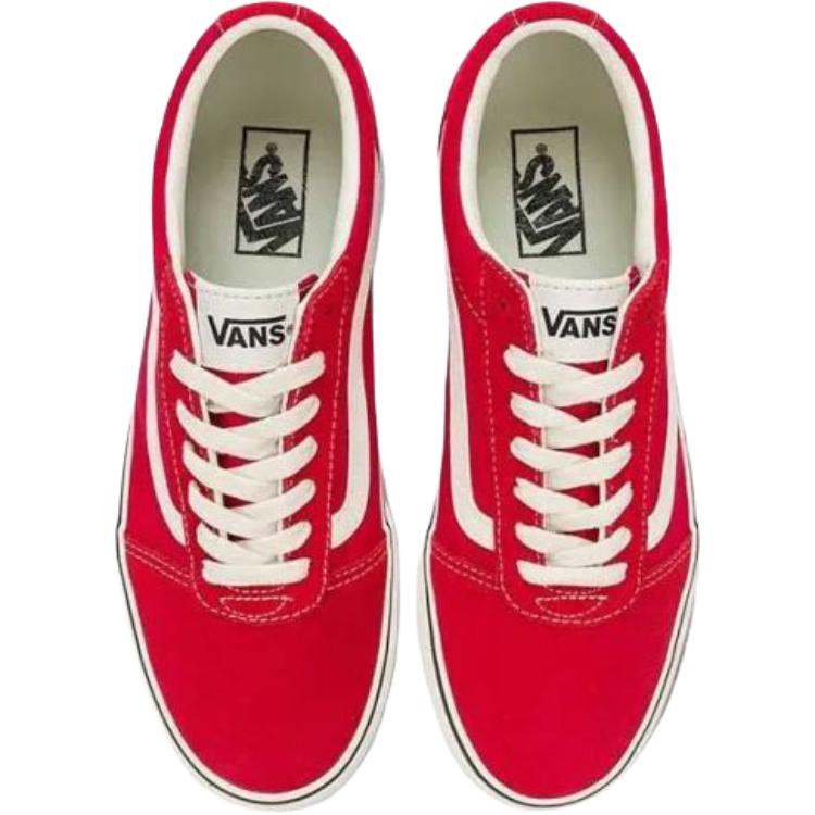 Низкие кроссовки Ward Cushioning, износостойкие, для детей и подростков Vans, красный — фото 4