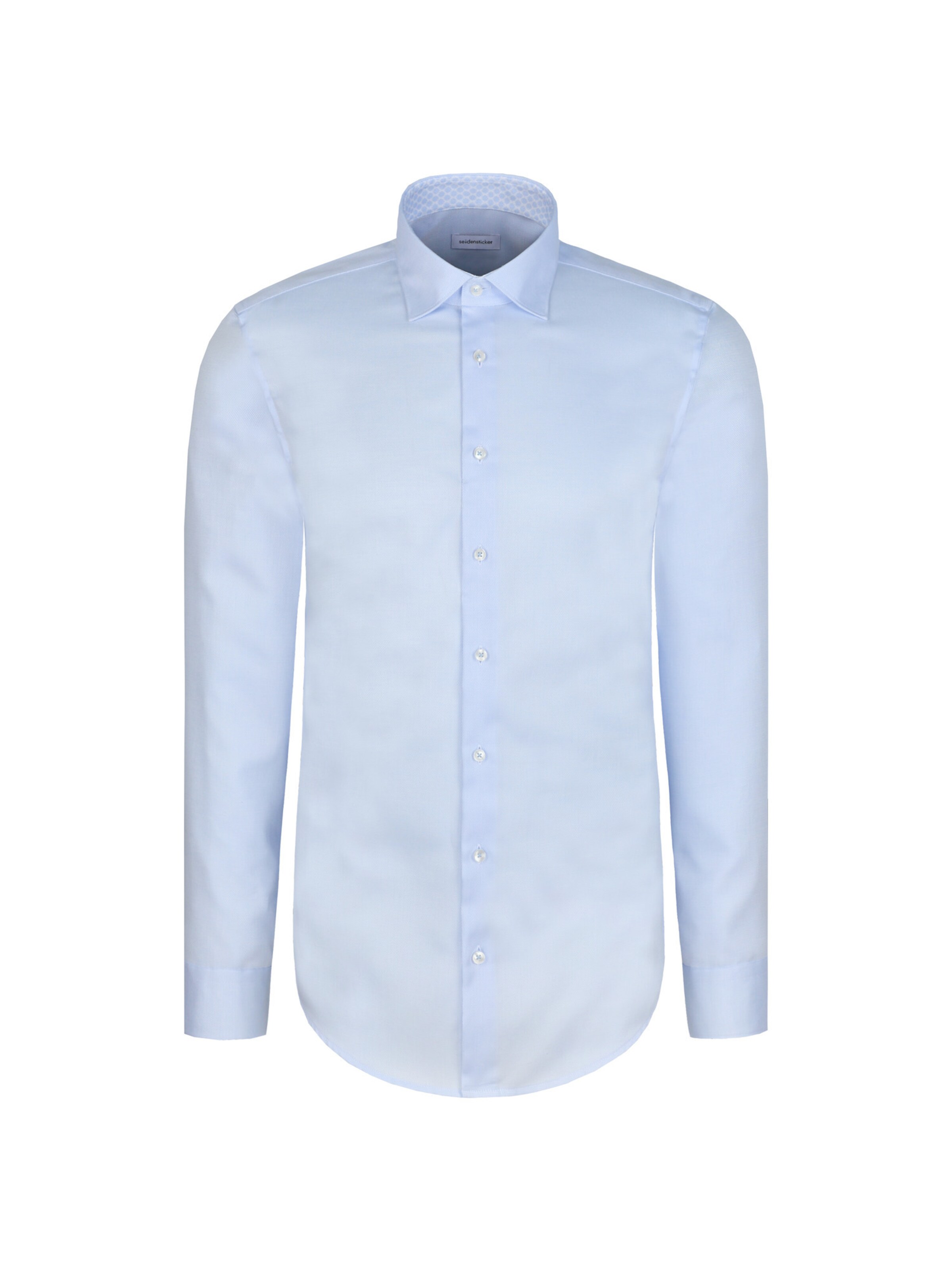 

SEIDENSTICKER Строгий Slim Fit Бизнес-Рубашка 'Schwarze Rose' в Светло-Голубом Цвете