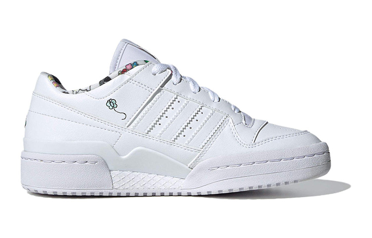 Кеды Adidas Hello Kitty X Forum Low J 'Floral' Adidas Originals, белый — фото 2
