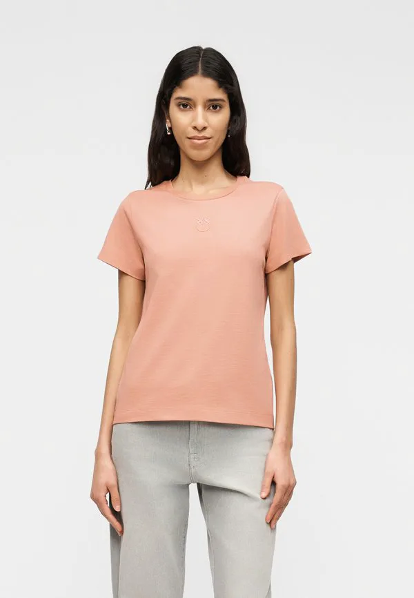 

Базовая футболка bussolotto Pinko, Rosa Sughero, Розовый, Базовая футболка bussolotto Pinko, Rosa Sughero