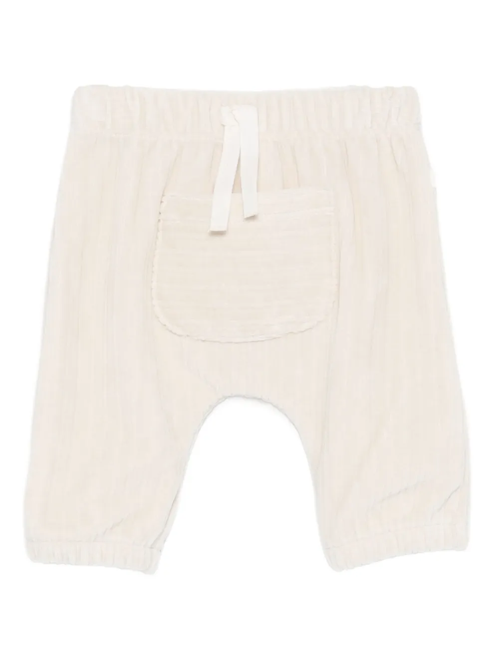 

Брюки с карманами в рубчик LARANJINHA, нейтральный