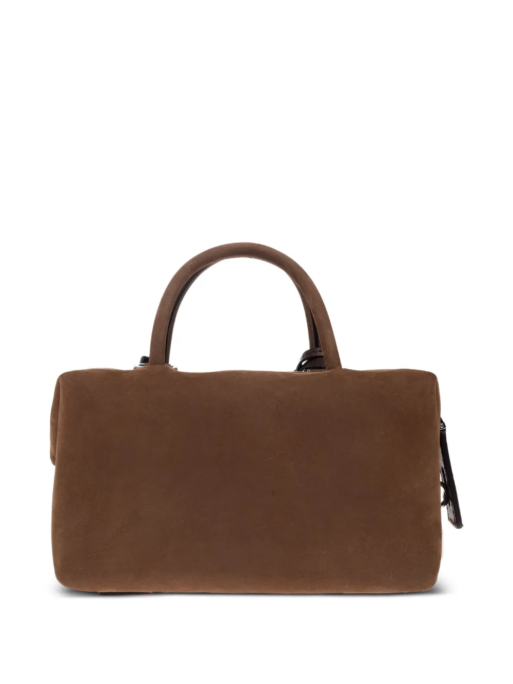 Маленькая сумка-тоут Holdall Max Mara, коричневый — фото 3