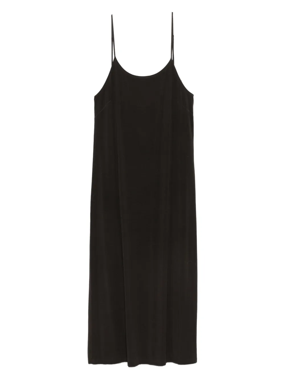 

Платье макси на тонких бретельках Uma Wang, коричневый