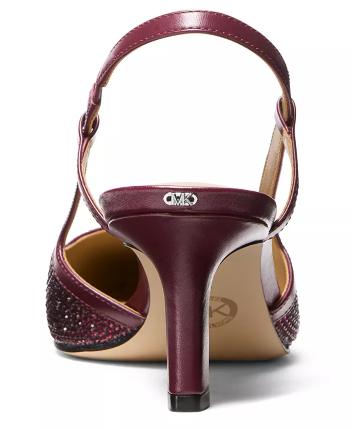 Женские туфли Alora Mid Sling Туфлиs Michael Kors, красный — фото 3