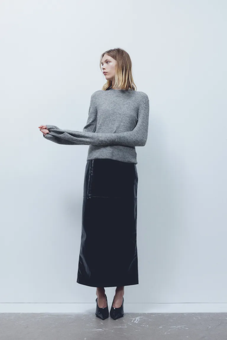 

Свитер тонкой вязки H&M, серый