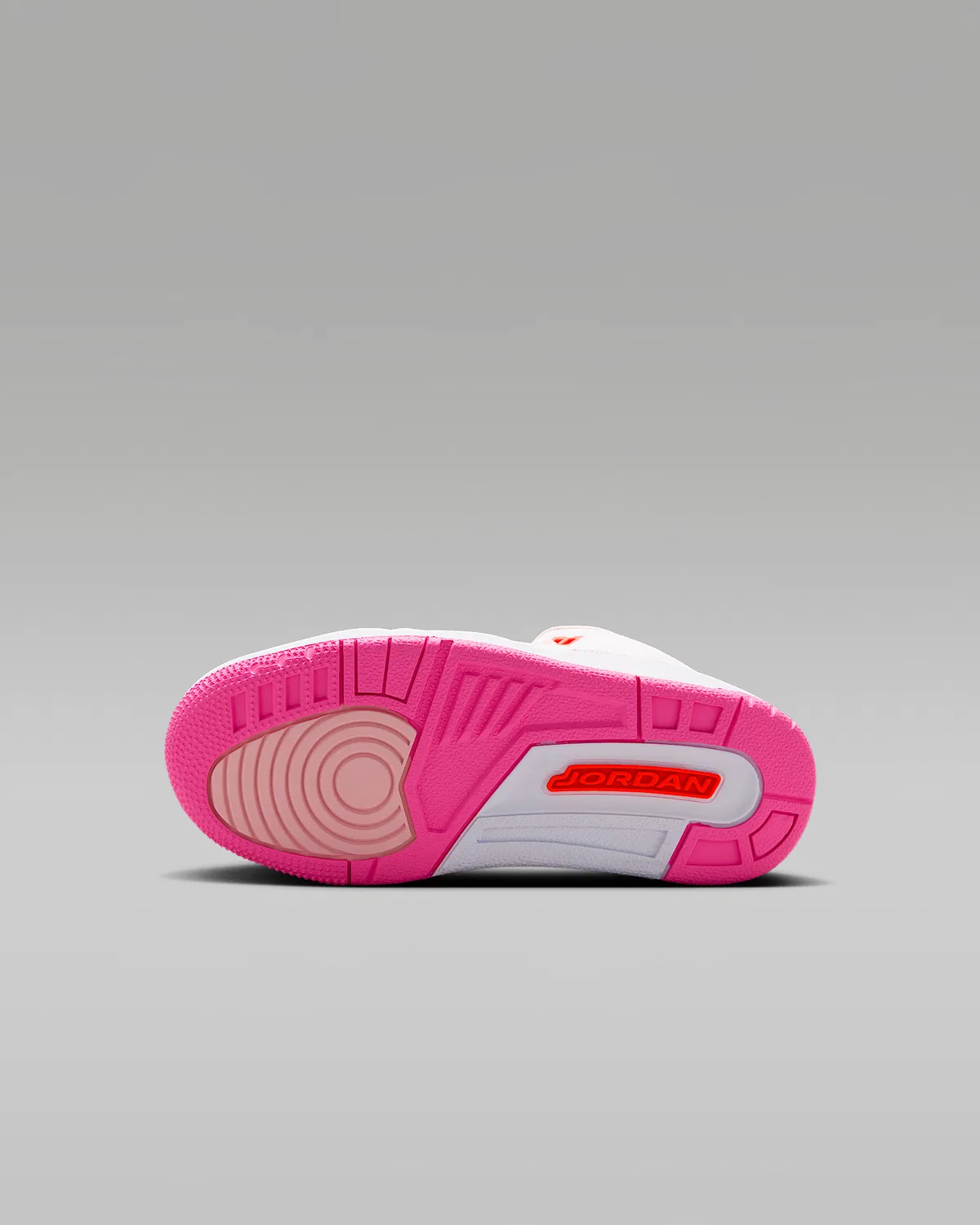 Детские кроссовки Jordan 3 Retro, Pearl Pink/Pink Bloom/Pink Glow/Hyper Orange — фото 2