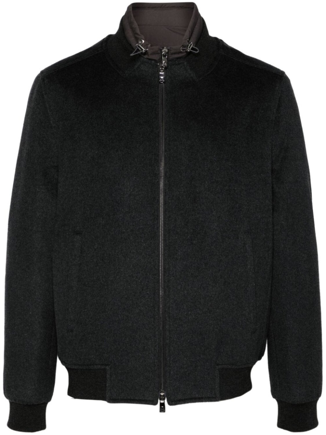 

Corneliani куртка с логотипом, серый