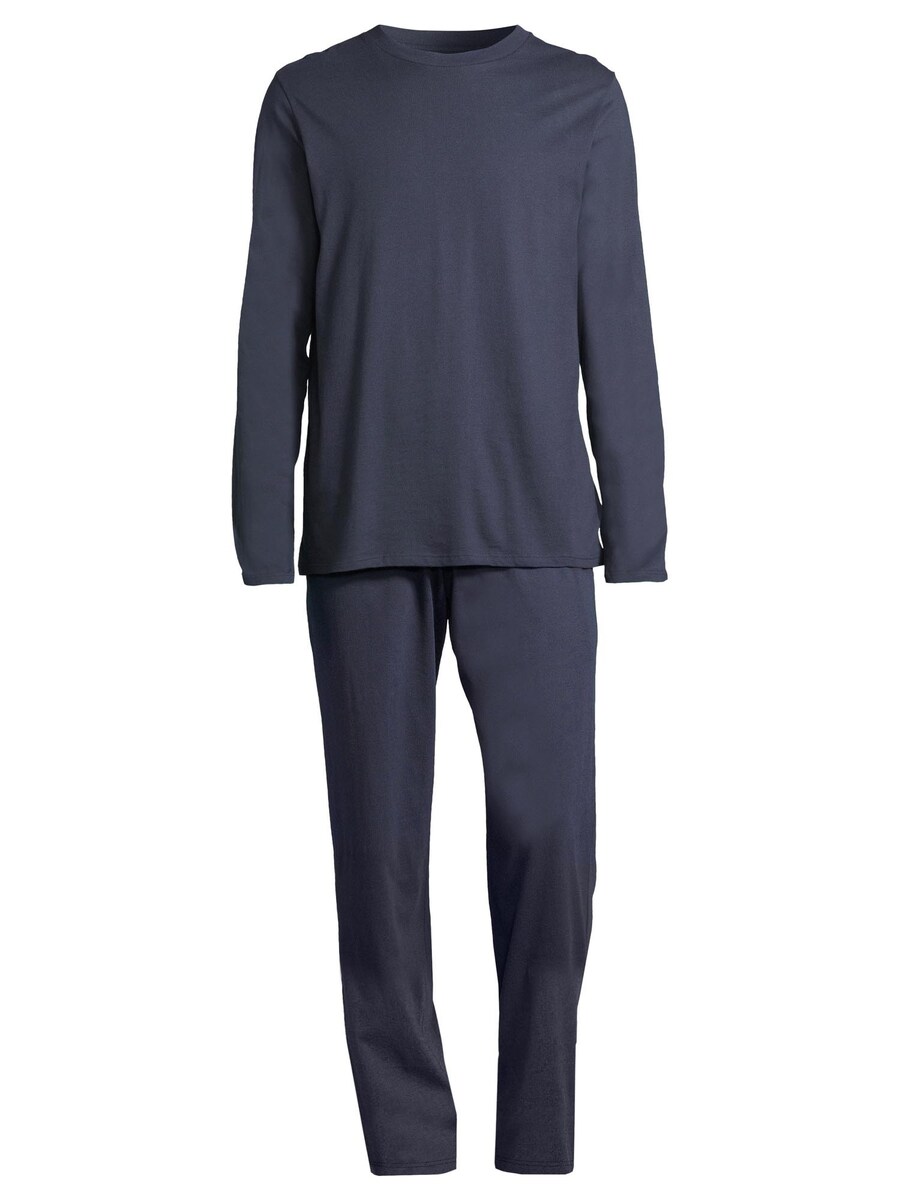 

Длинная пижама SCHIESSER Night & Home, темно-синий