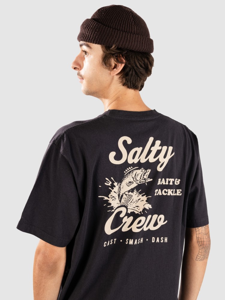 

Футболка Salty Crew Bait & Tackle Vintage T-Shirt, vintage black, Черный, Футболка Salty Crew Bait & Tackle Vintage T-Shirt, vintage black