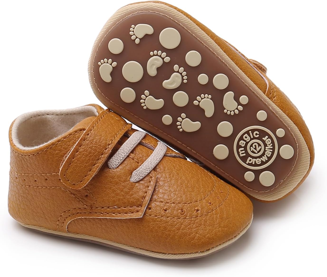 

SOFMUO Высокие кеды для малышей, мальчиков и девочек, из искусственной кожи с мягкой подошвой из резины, мокасины для новорожденных, оксфорды, лоферы, противоскользящие туфли для малышей, свадебная и школьная обувь