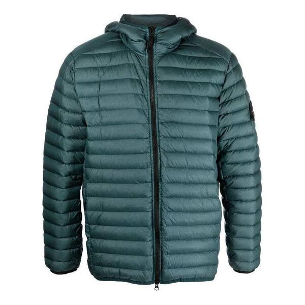

Куртка packable loom woven chambers r-nylon down-tc jacket 'green' Stone Island, зеленый
