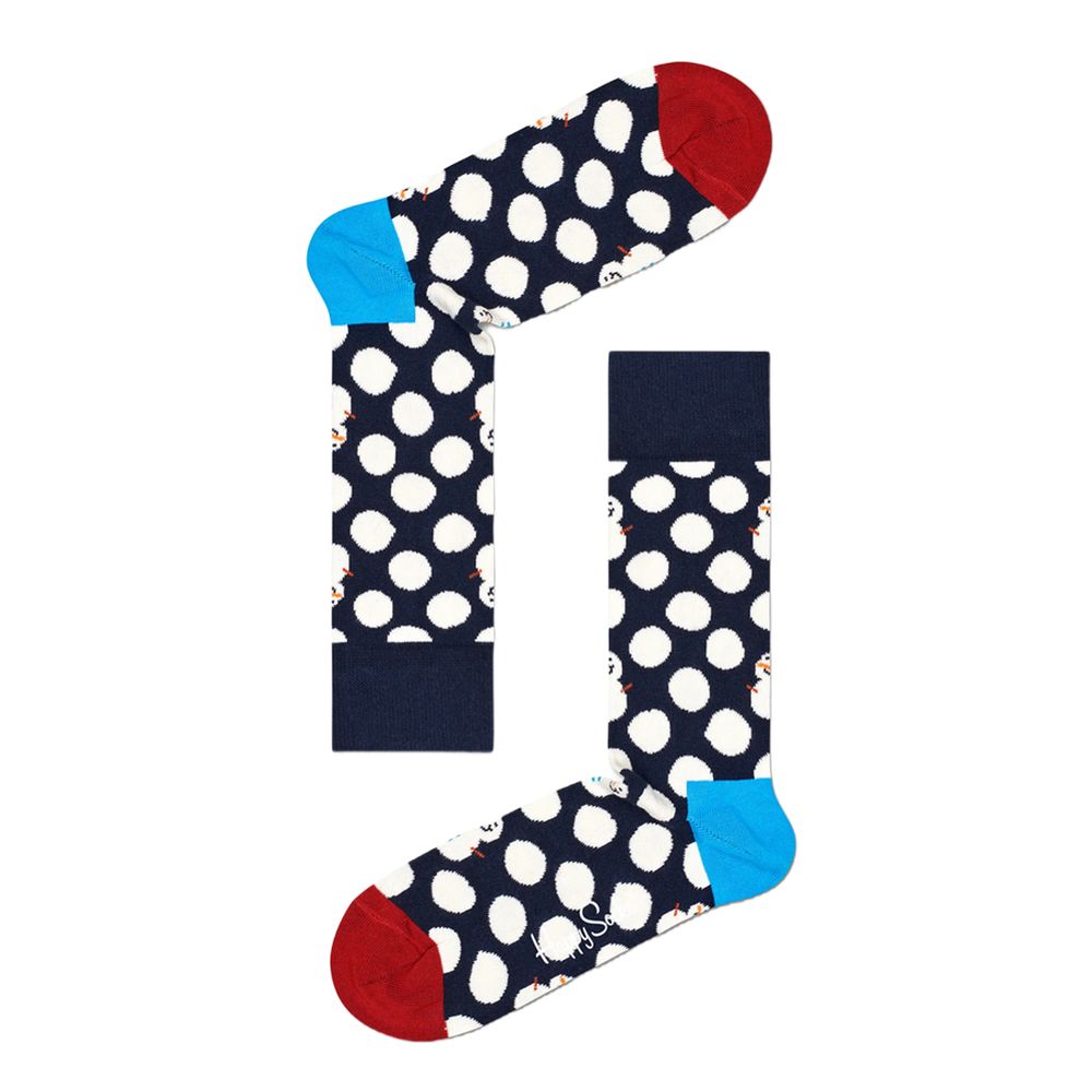 

Синий хлопковый носок Happy Socks