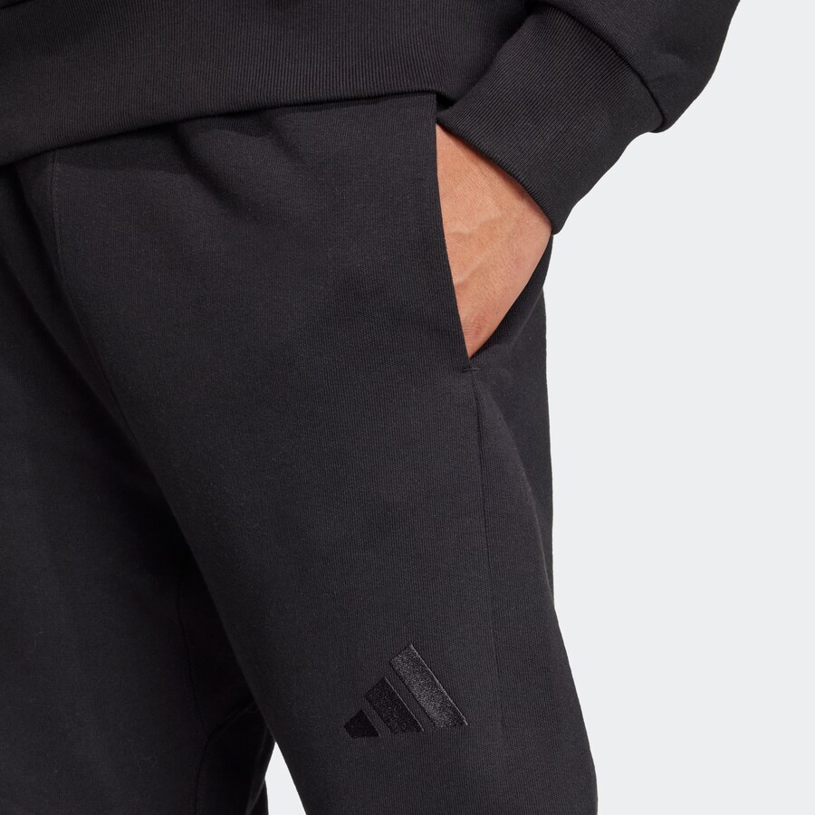 Зауженные тренировочные брюки ADIDAS SPORTSWEAR ALL SZN, черный — фото 4