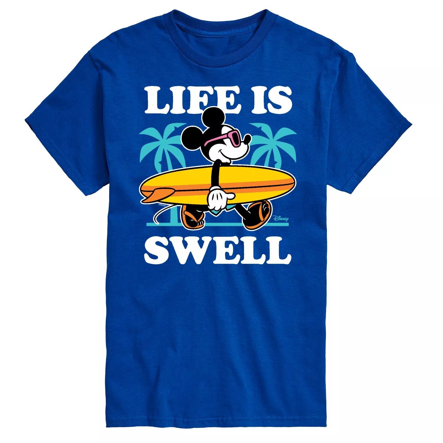 

Футболка Big & Tall Disney Life Is Swell, Blue License, синий