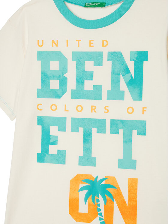 Пижама обычного кроя 30960P08O United Colors Of Benetton, синий — фото 4