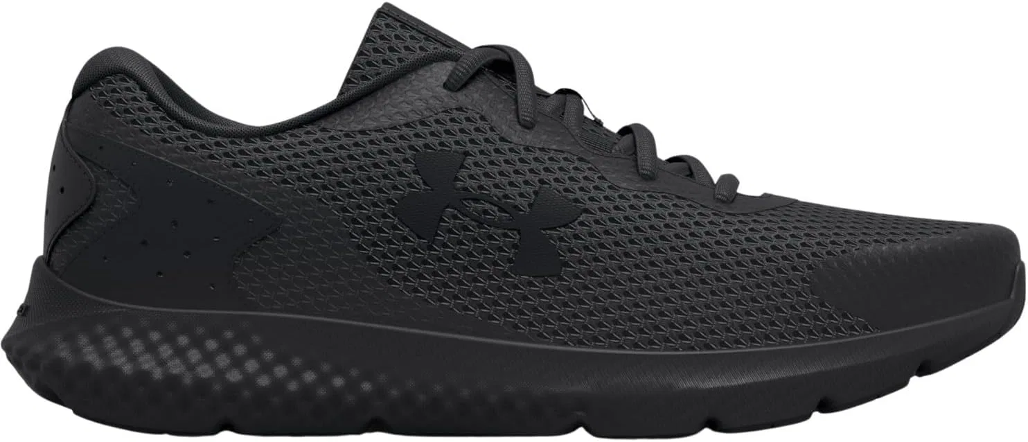 Мужские беговые кроссовки Under Armour UA Charged Rogue 3, Black — фото 2