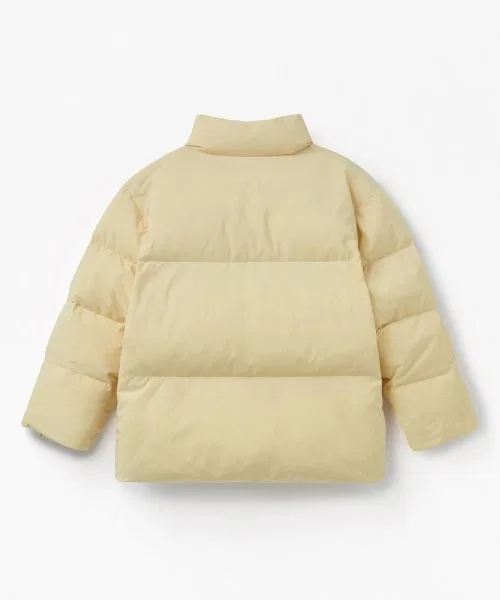 Детская куртка-пуховик короткая MUSINSA STANDARD KIDS, полиэстер, цвет другой — фото 4