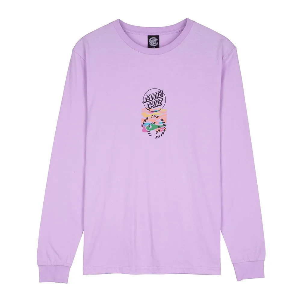 

Футболка с длинным рукавом Santa Cruz Digi hand, фиолетовый