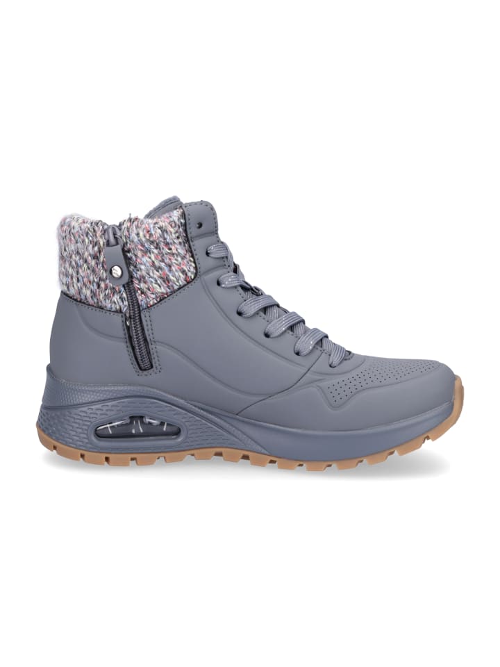 Высокие кроссовки Skechers, серый — фото 4