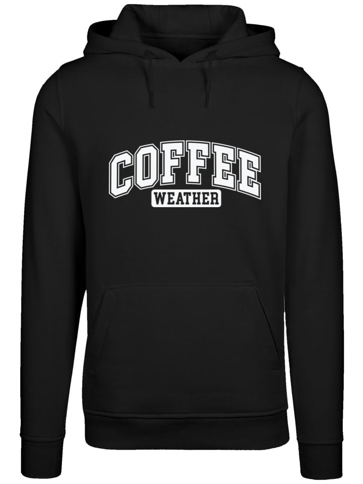 

Пуловер F4NT4STIC Hoodie Coffee Weather Winter Holiday Christmas, черный
