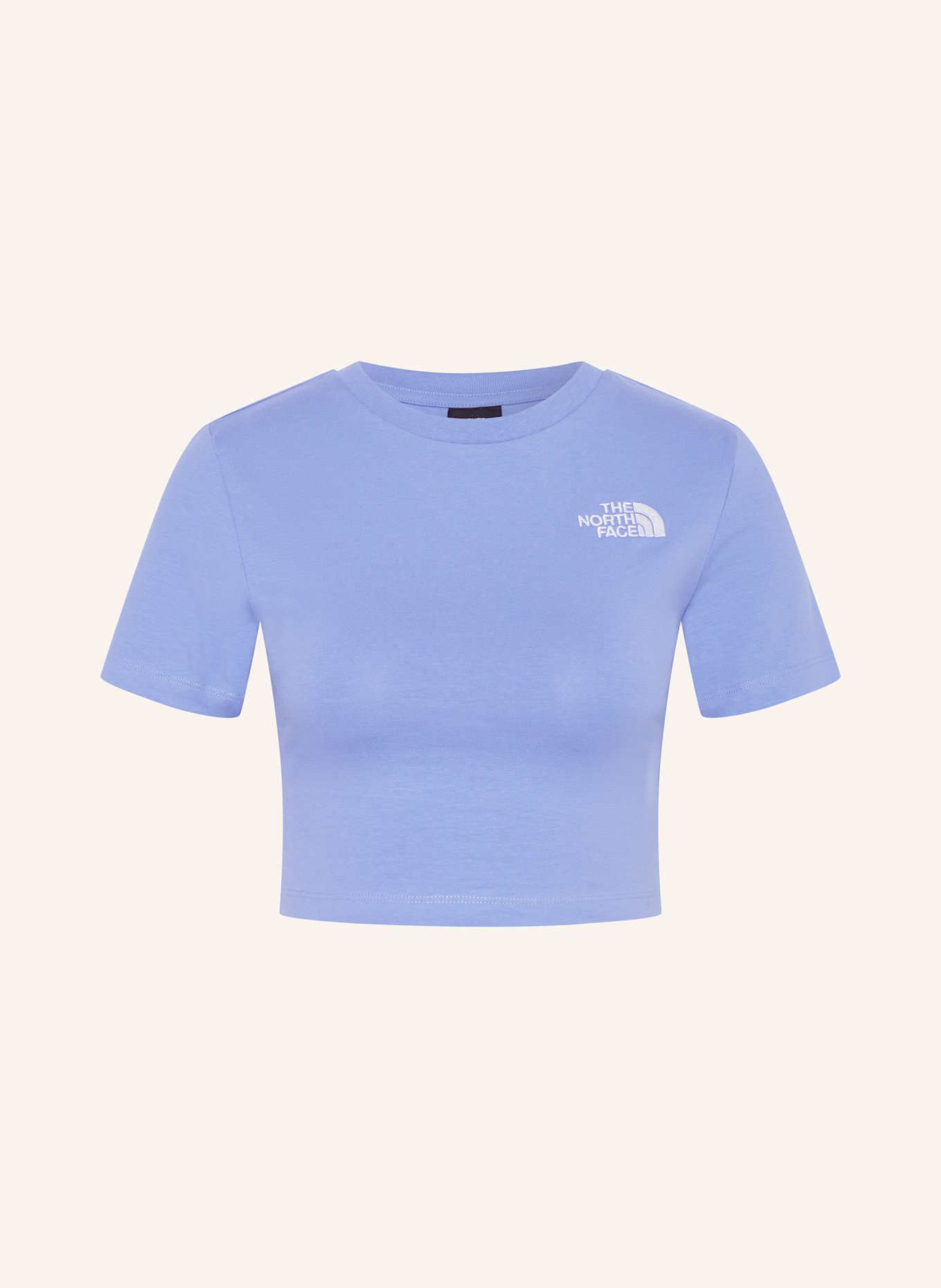 

Укороченная рубашка The North Face, голубой