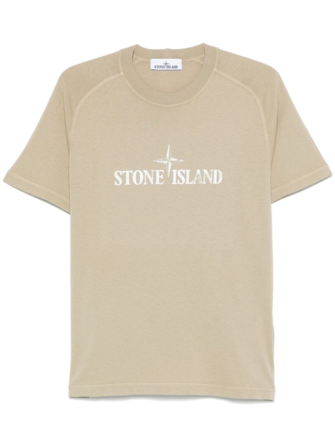 

Футболка с логотипом Stone Island, нейтральный