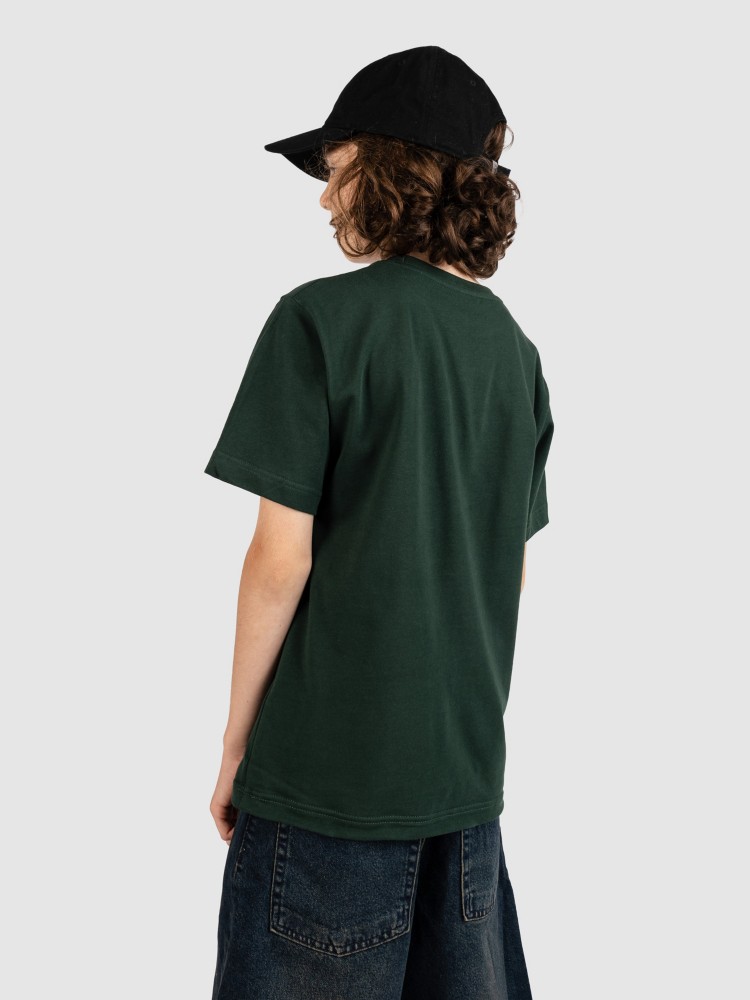 Футболка Blue Tomato Mini Logo Centered Kids T-Shirt, dark sea — фото 2