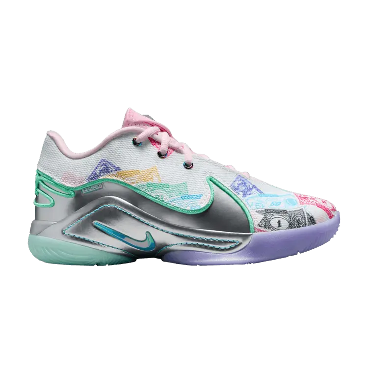 

Кроссовки Nike Monopoly x LeBron 22 QS GS Currency, разноцветный