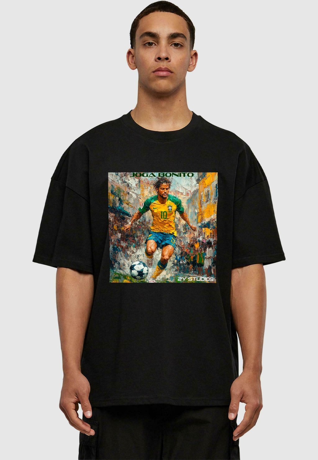 

Футболка с принтом NICE TEE 2Y Studios, черный