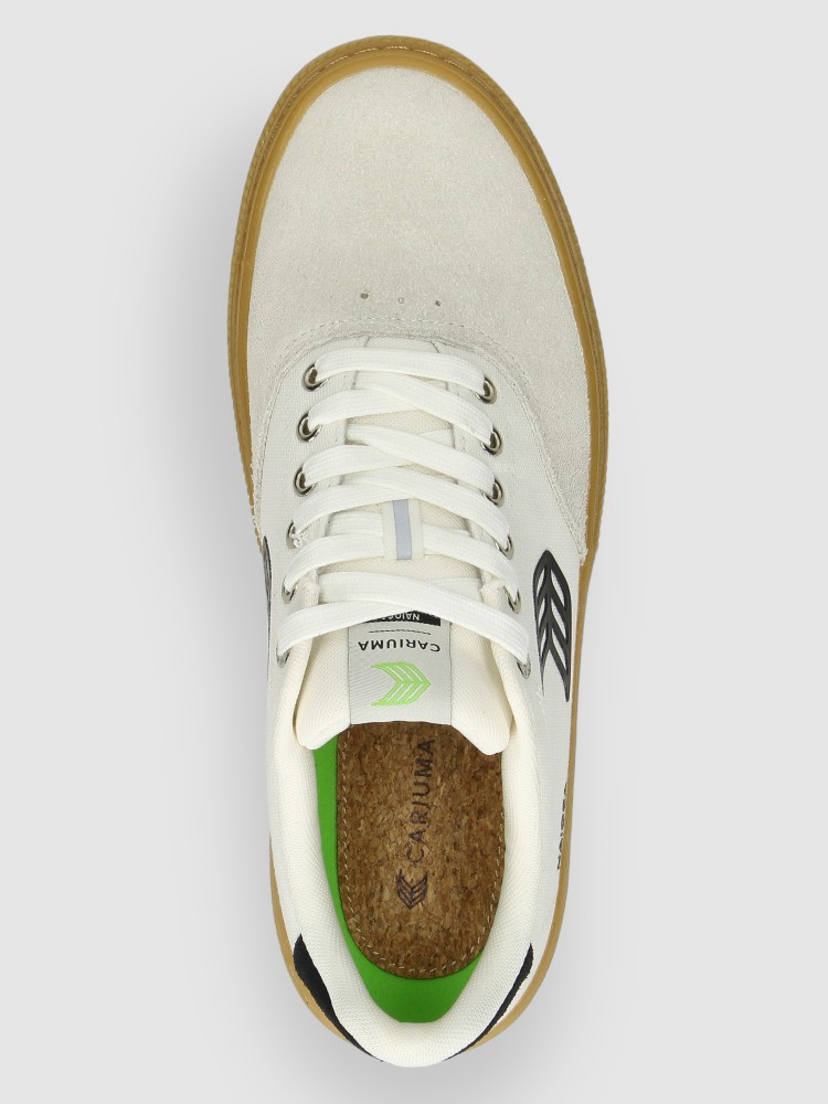 Кеды Cariuma Naioca Pro Skateschuhe, off/white vintage gum/bla — фото 4