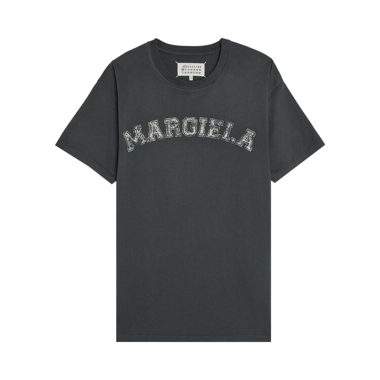 

Футболка Maison Margiela Overdye Treatment Logo T-Shirt, цвет Wash Black