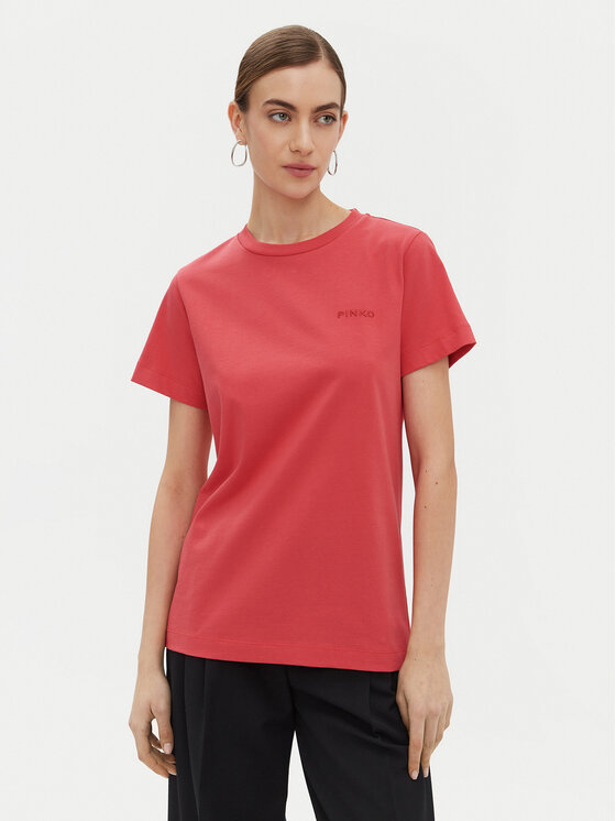 

Футболка обычного кроя 101752 A2HN Pinko, красный